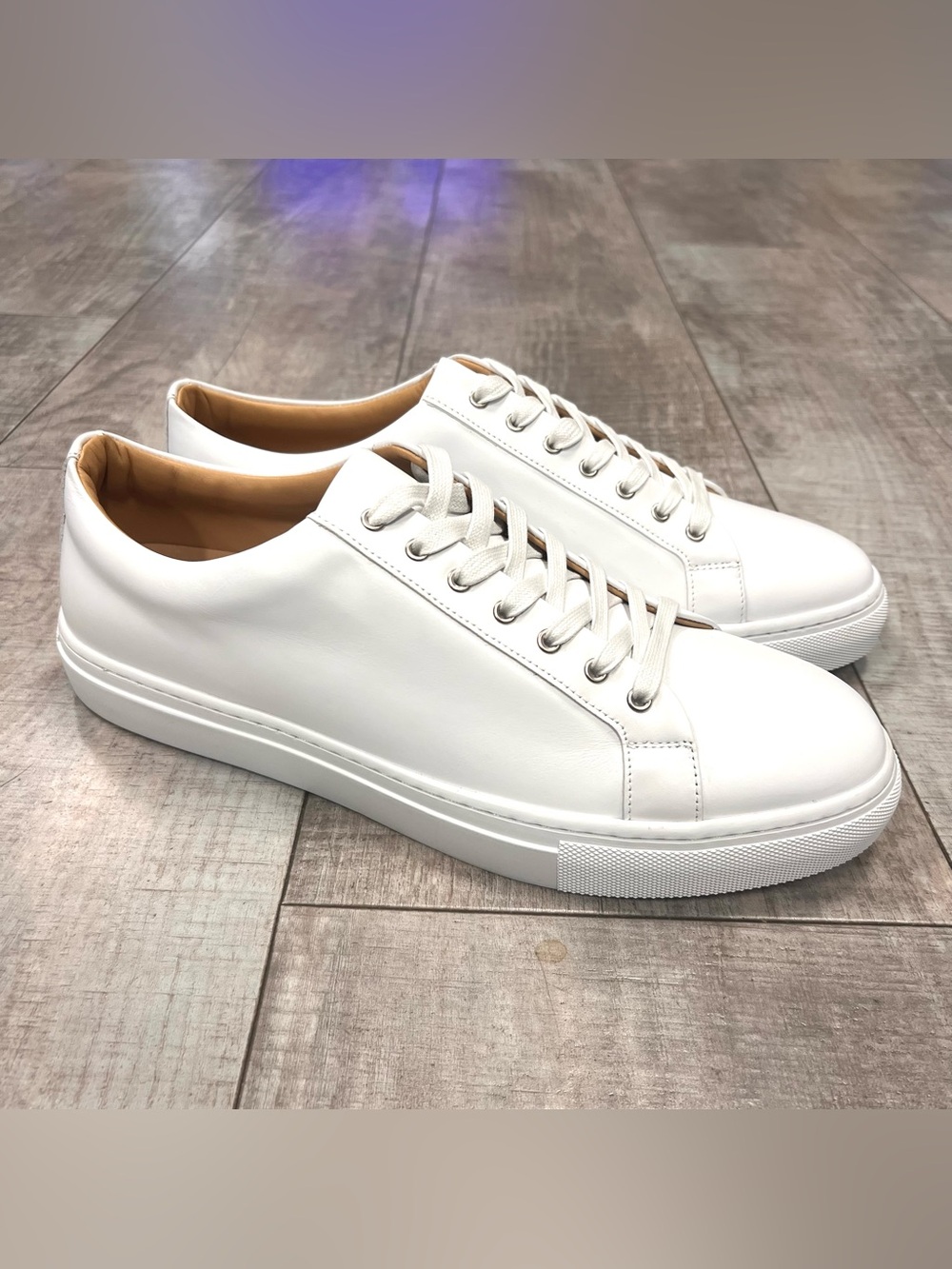 Thursday Boot Company Everyday Low Top White Leather Sneaker Size 13 US NEW